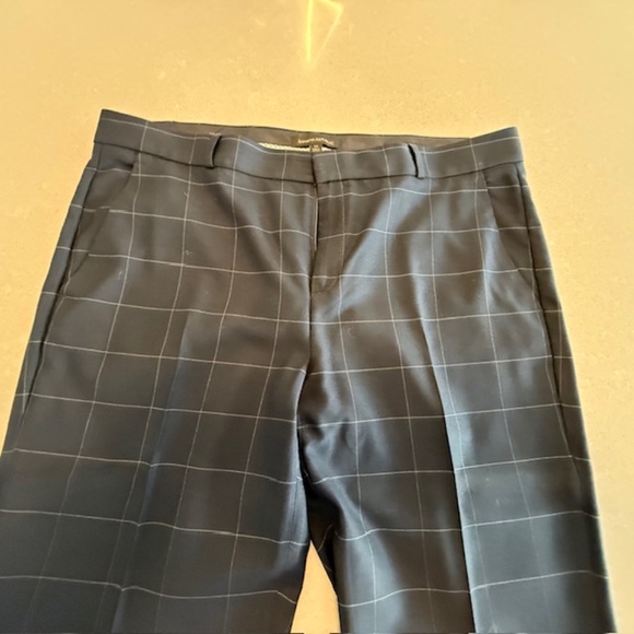 Banana Republic Women's Royal Blue Chevron Avery Straight Cropped 14x25 EUC - Picture 4 of 10